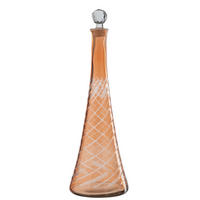 KARAFFE GO - Orange, Glas (13/43/13cm) - J-Line