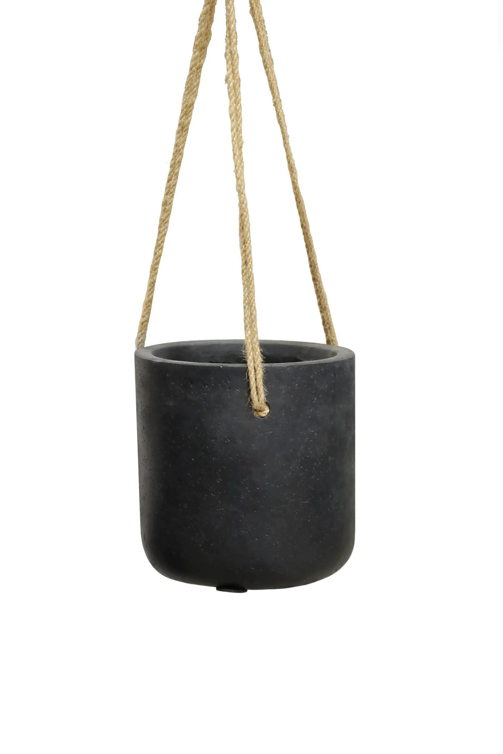 aplanta Hänge-Pflanztopf Schwarz 15 cm