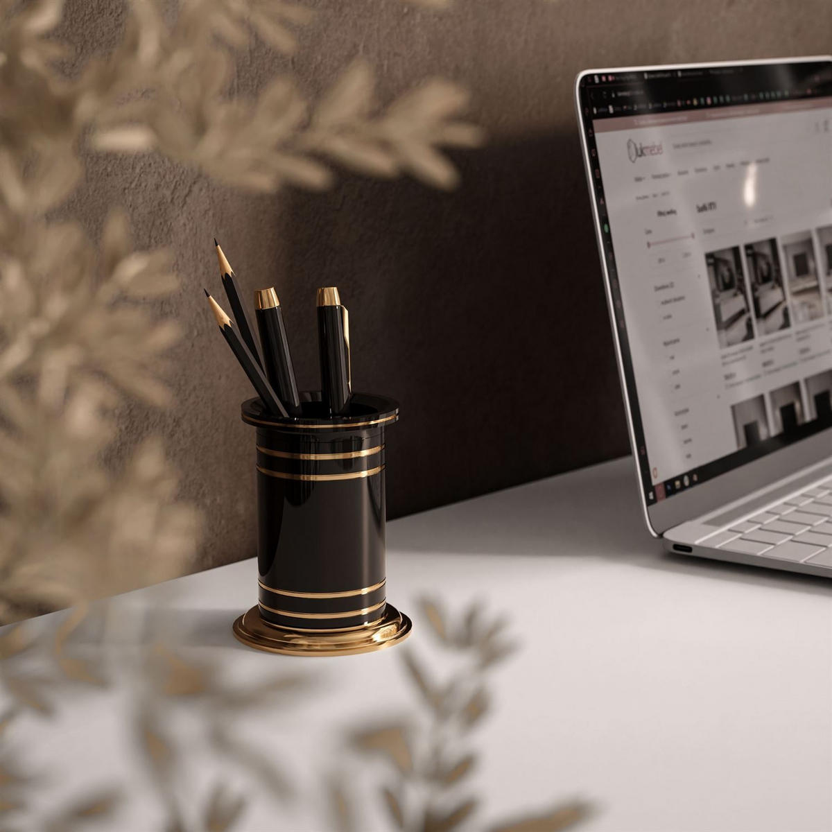 SCHREIBTISCH MADA DOUBLE mit Schubladen weiß - Weiß, Holzwerkstoff (55/152/75cm) - Lookway