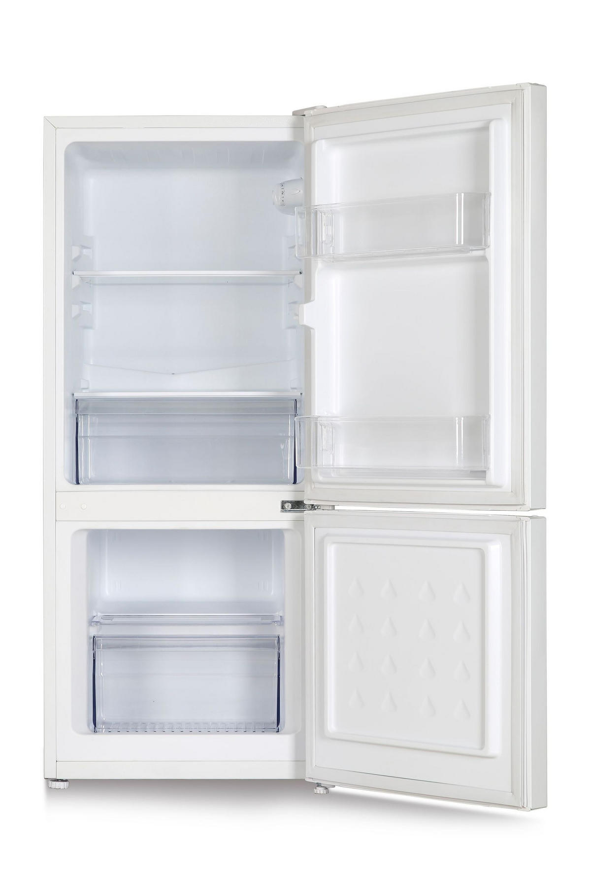 KÜHLGEFRIERKOMBINATION KHKG117EW mit Gefrierfach 117 L – 39 dB, LED, Weiß - Weiß, Kunststoff (51.5/117/54.5cm) - PKM