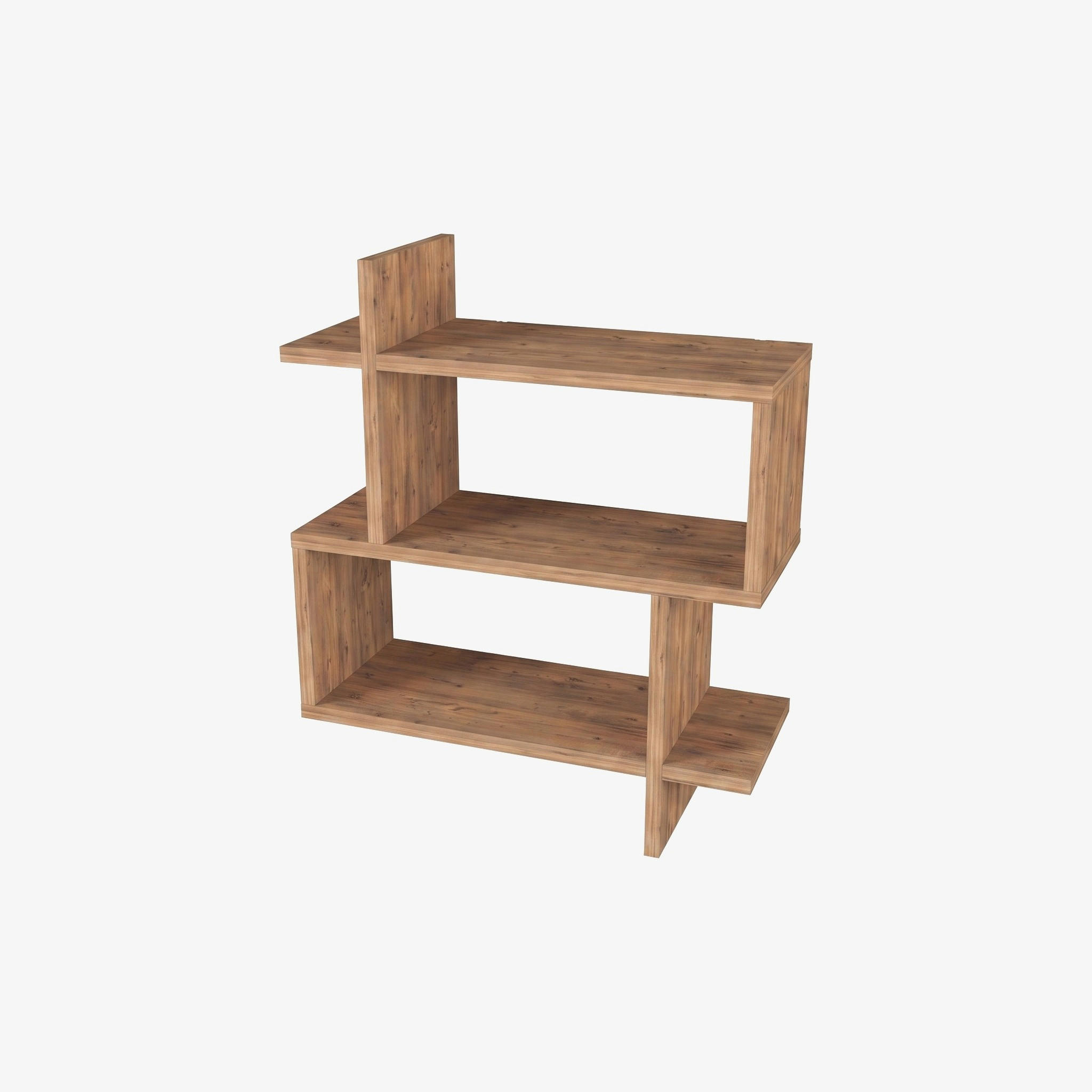 Decortie Wandregal Wildeiche 55x65.5x22 cm