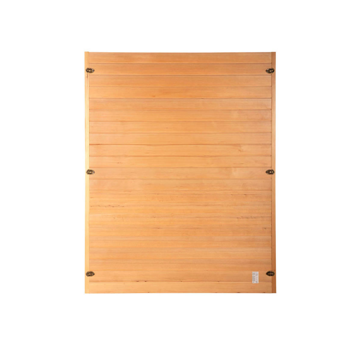 INFRAROTKABINE REDSUN DELUXE L - Braun, Holz (153/190/110cm) - Home Deluxe