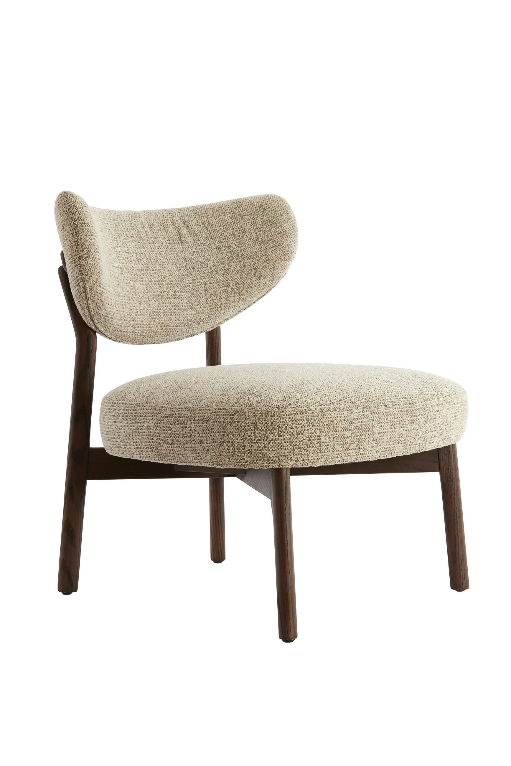 Light & Living SESSEL Braun 62cm × 69cm × 74cm