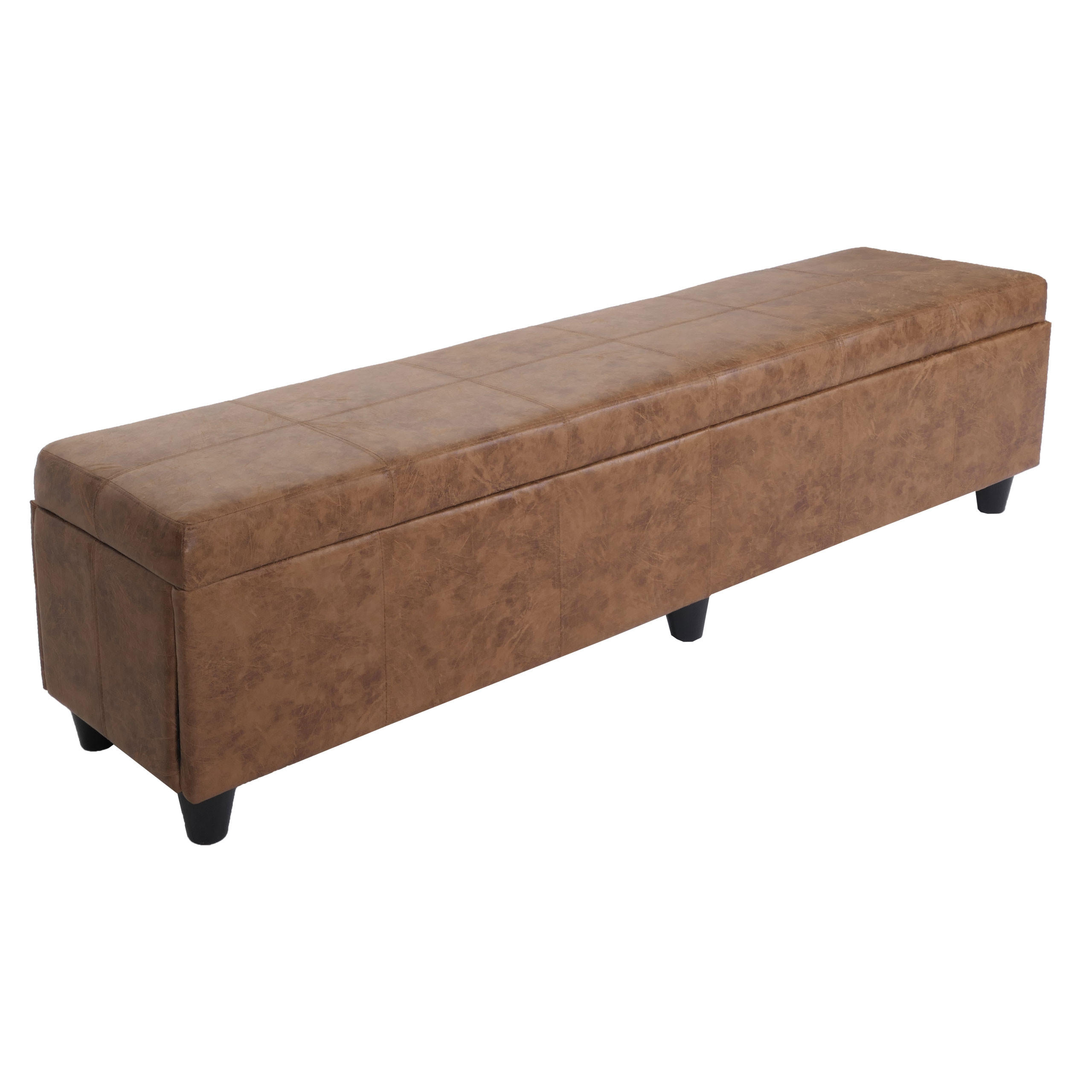 Berlinlodge Sitzbank Braun 112x45x45 cm