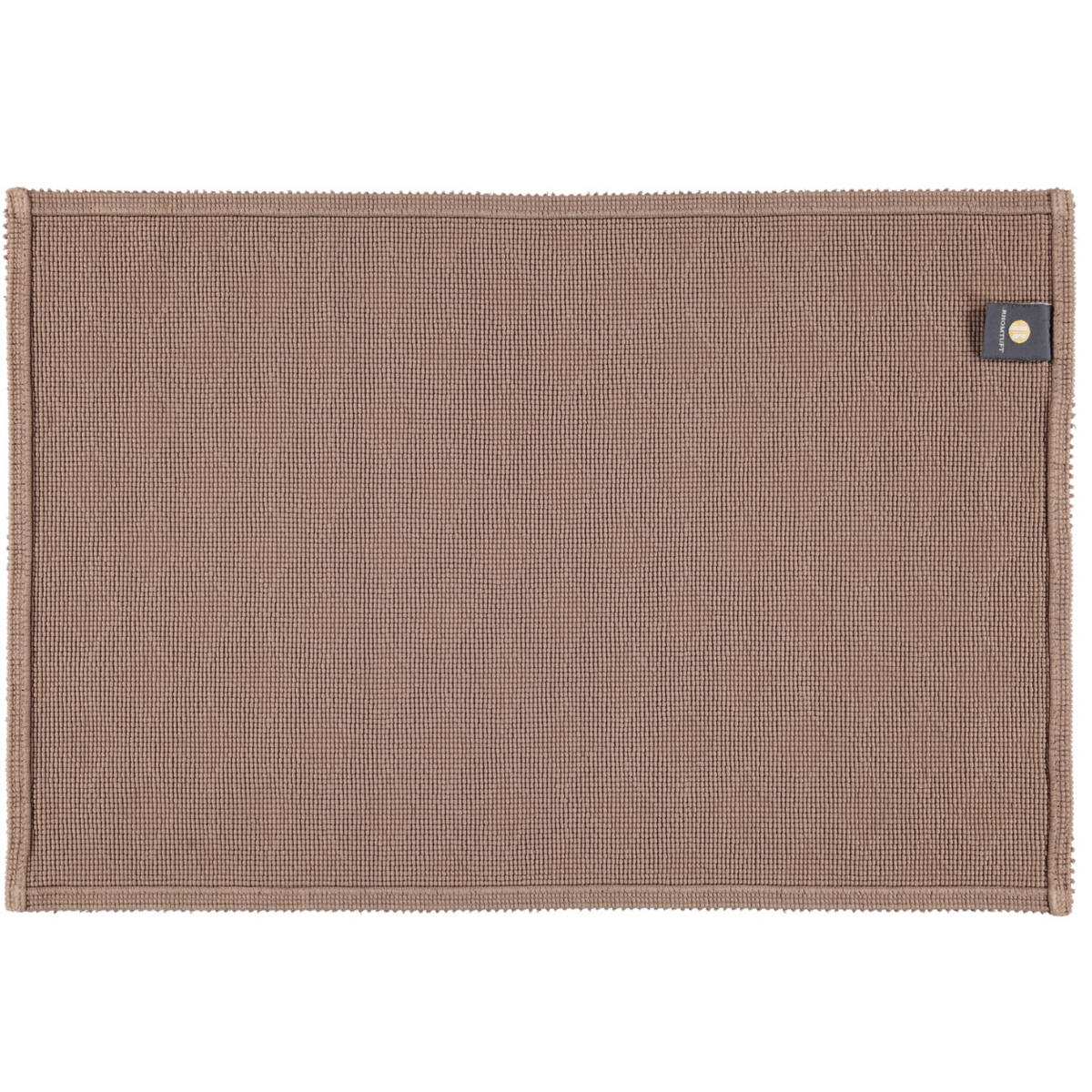 BADEMATTEN SEASIDE TAUPE - 58 - Taupe, Textil (60/90cm) - Rhomtuft