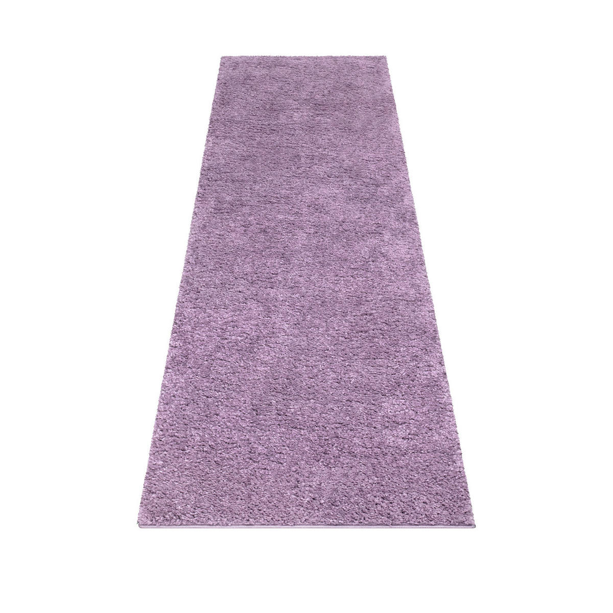 HOCHFLOR-TEPPICH City Shaggy 500 Lila 80x300 cm - Lila, Textil (80/300cm) - carpet city