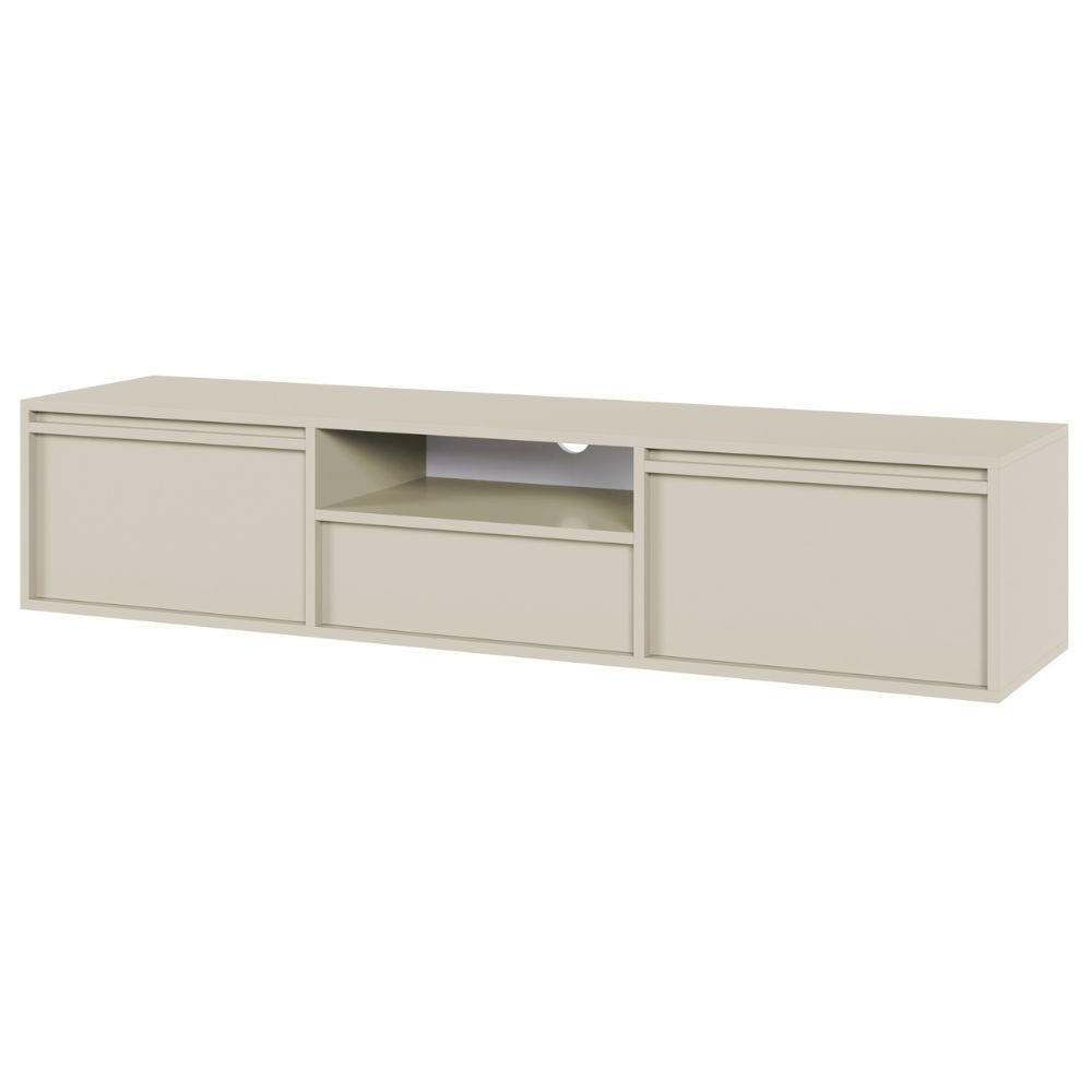 TV-HÄNGEBOARD Evo Graubeige 154 cm - Greige, Holzwerkstoff (154/32.4/39cm) - Selsey