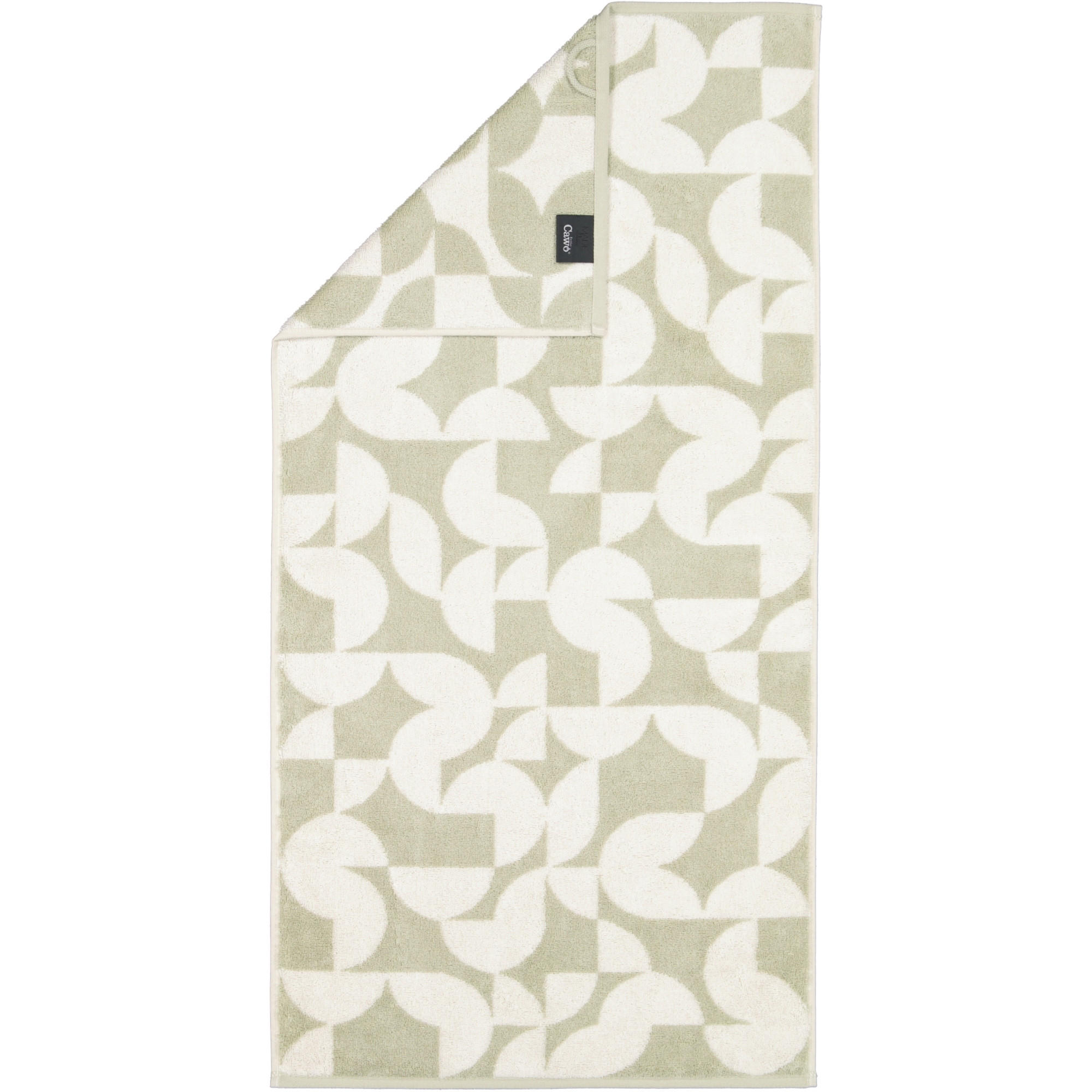 HANDTÜCHER STUDIO GRAFIK 6251 WASABI - 43 - Grün, Textil (50/100cm) - Cawoe