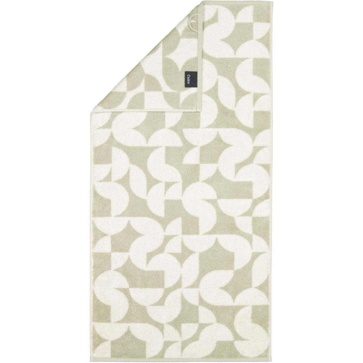 HANDTÜCHER STUDIO GRAFIK 6251 WASABI - 43 - Grün, Textil (50/100cm) - Cawoe