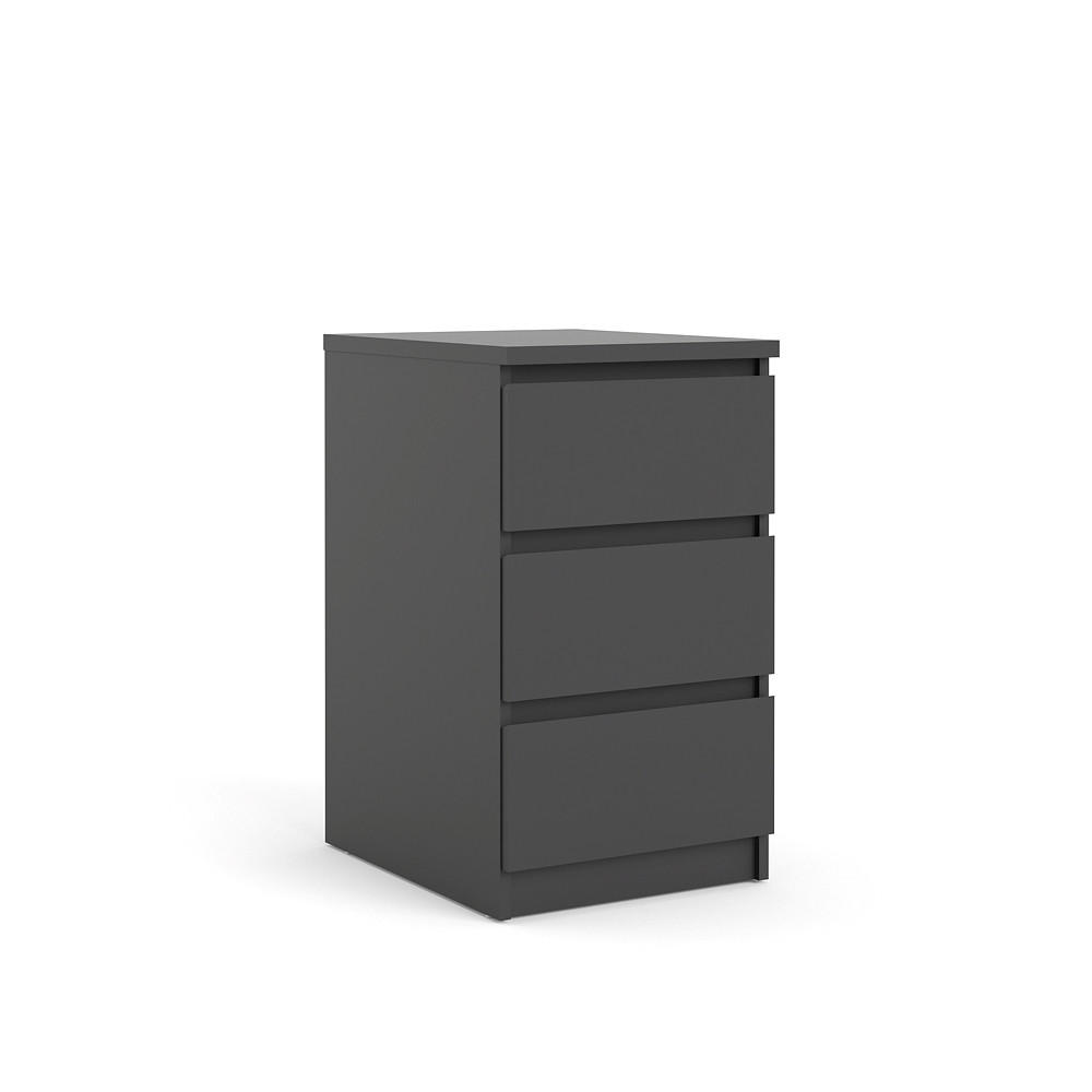 KOMMODE Schwarz - Schwarz, Holzwerkstoff (40/70/50cm) - ebuy24