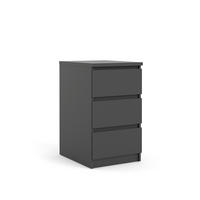 KOMMODE Schwarz - Schwarz, Holzwerkstoff (40/70/50cm) - ebuy24