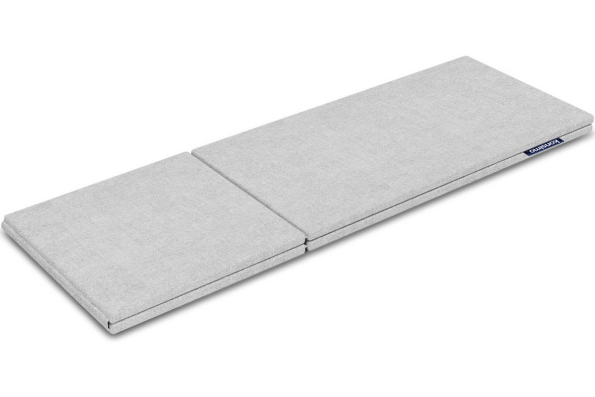 BEZUG-FÜR-KINDERKOMMODE MIRUM Abdeckung, Grau - Grau, Textil (126/3/80cm) - KONSIMO®