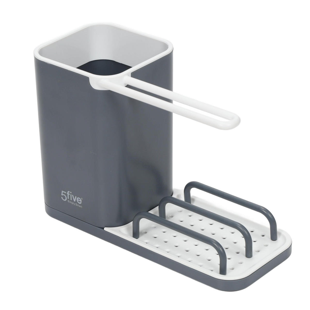 KÜCHENBEHÄLTER für Zubehör 21/9/15 cm - Schwarz, Kunststoff (9/15/21cm) - 5five Simply Smart
