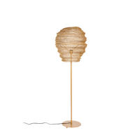 STEHLAMPE Lena - Gold - 51/51/154 cm - Goldfarben, Metall (51/51/154cm)