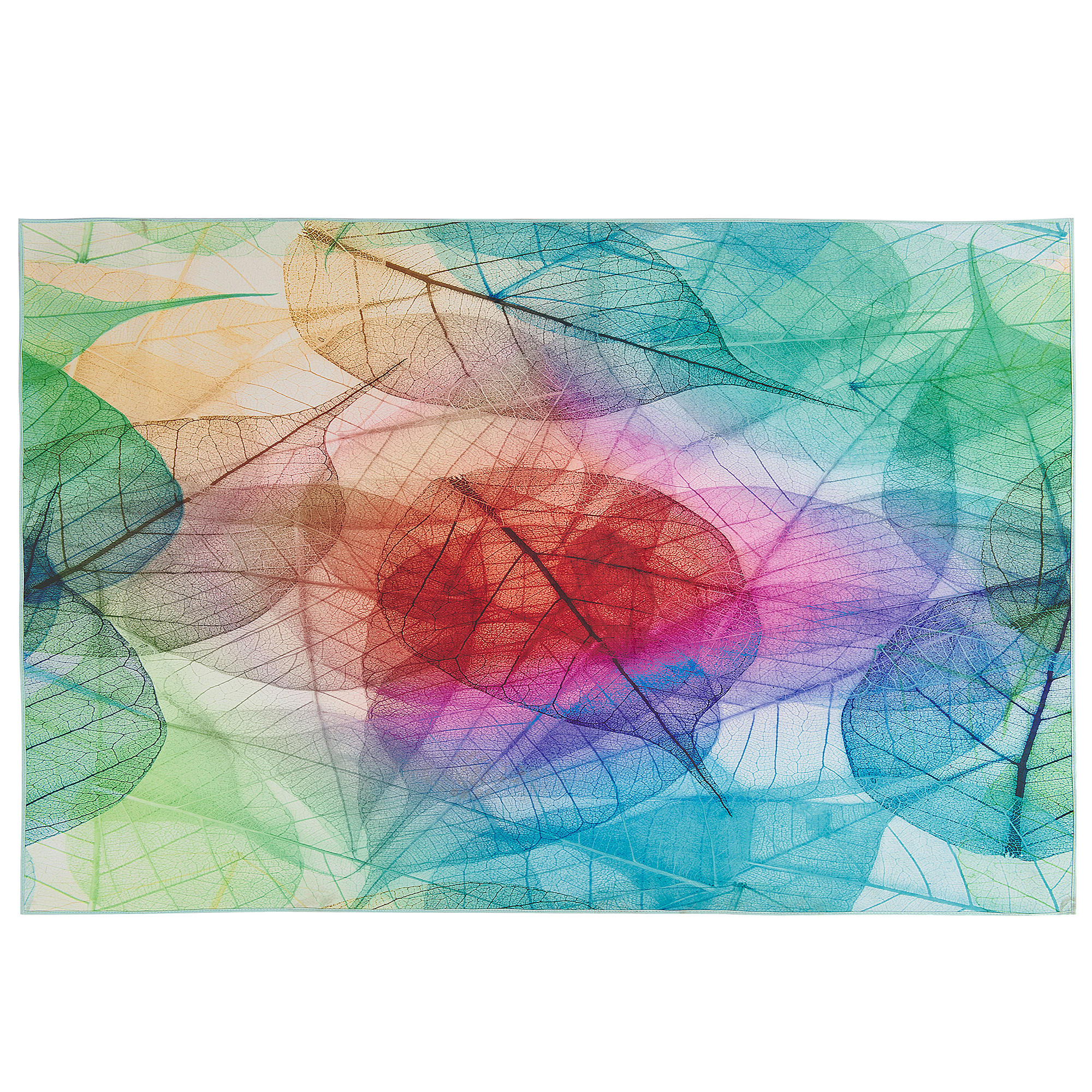 KURZFLOR-TEPPICH Antakya 200/140 cm - Multicolor, Kunststoff (140/200cm) - Beliani