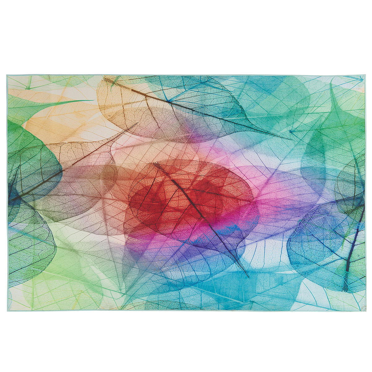 KURZFLOR-TEPPICH Antakya 200/140 cm - Multicolor, Kunststoff (140/200cm) - Beliani