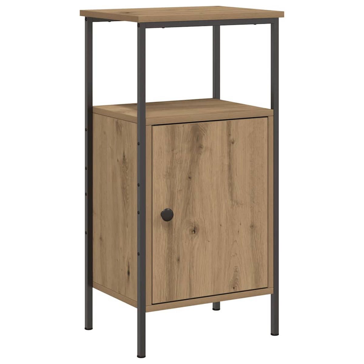 NACHTTISCHE 2 Stk. Artisan-Eiche 41/31/80 Cm Holzwerkstoff - Braun, Holzwerkstoff (31/80/41cm) - vidaXL