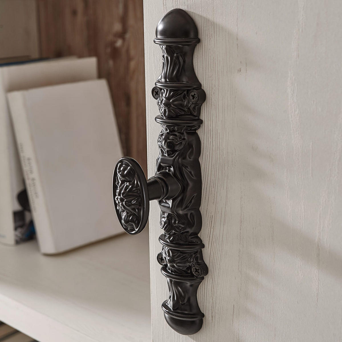 BUFFET Ferna-61 - Weiß, Holzwerkstoff (184/205/44cm) - Lomado