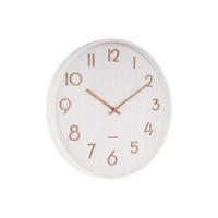 WANDUHR Weiß 5.4/60/60 cm - Weiß, Holz (60/60/5.4cm) - Karlsson