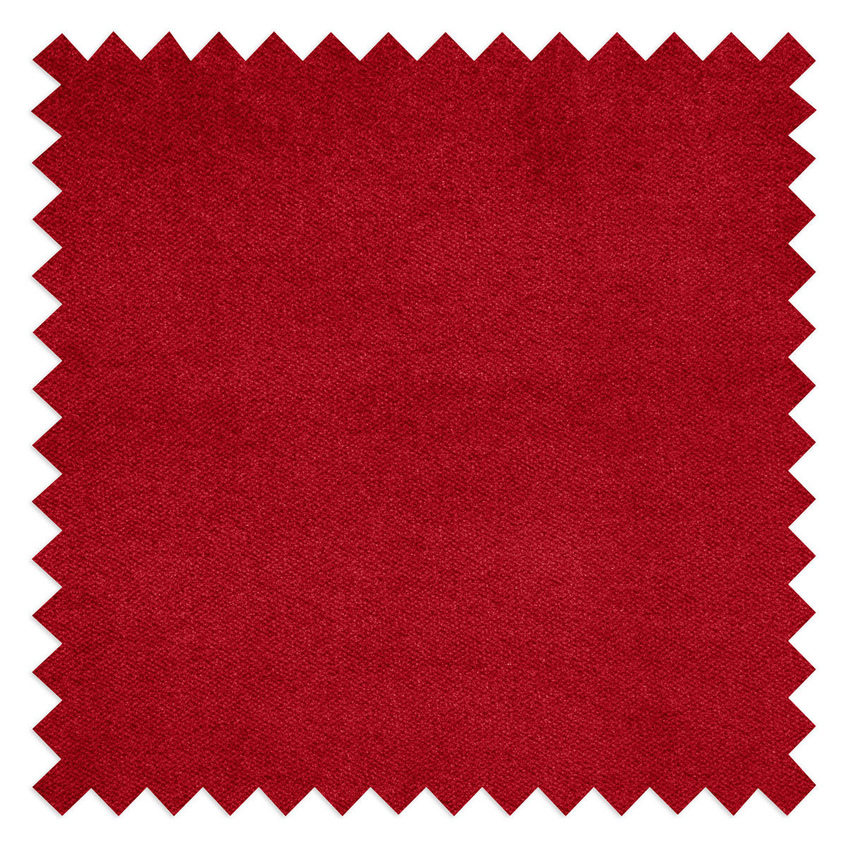 POLSTERBANK - Samt - Rot, Textil (101/51/33cm) - home24