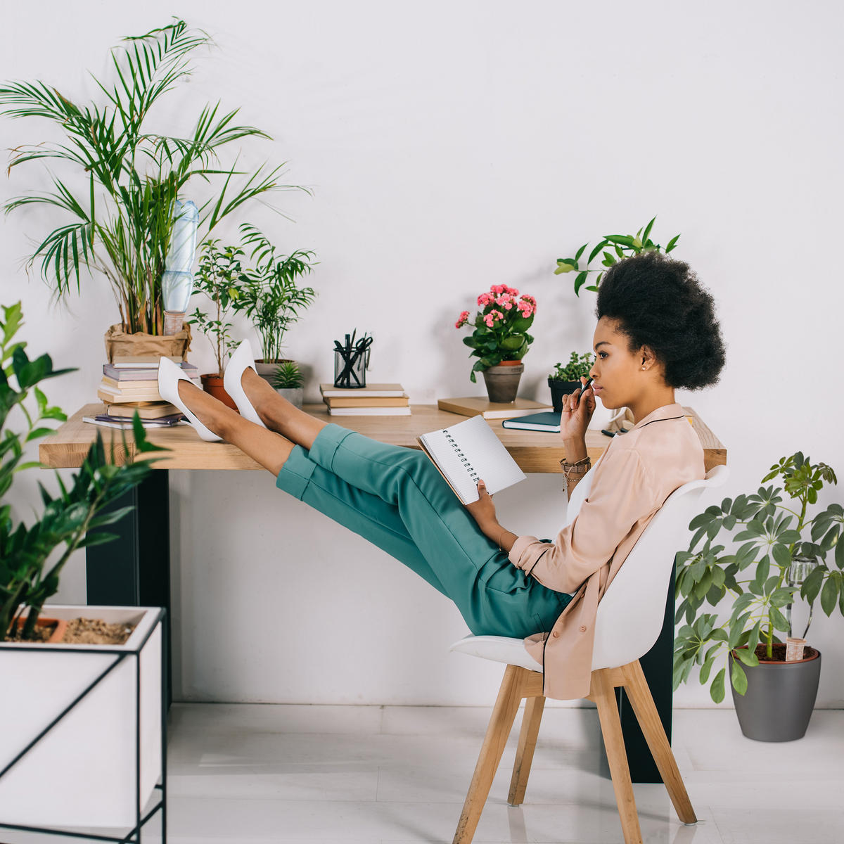 4XTONKEGEL - Multicolor, Keramik (5.5/13.5/5cm) - Relaxdays