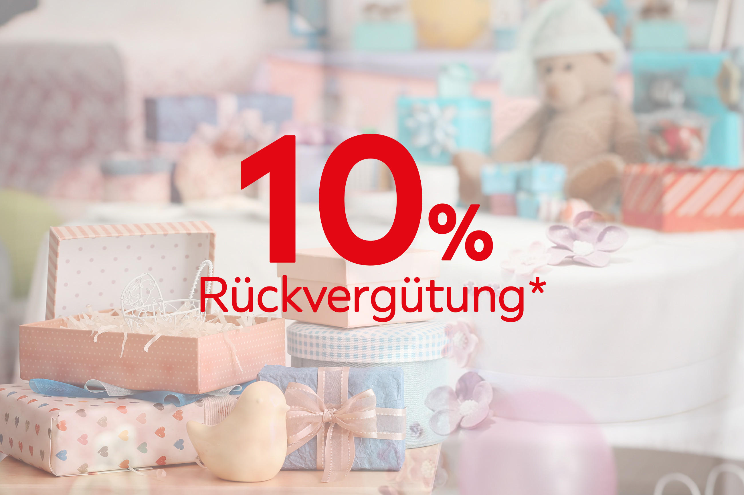 10% Rückvergütung*