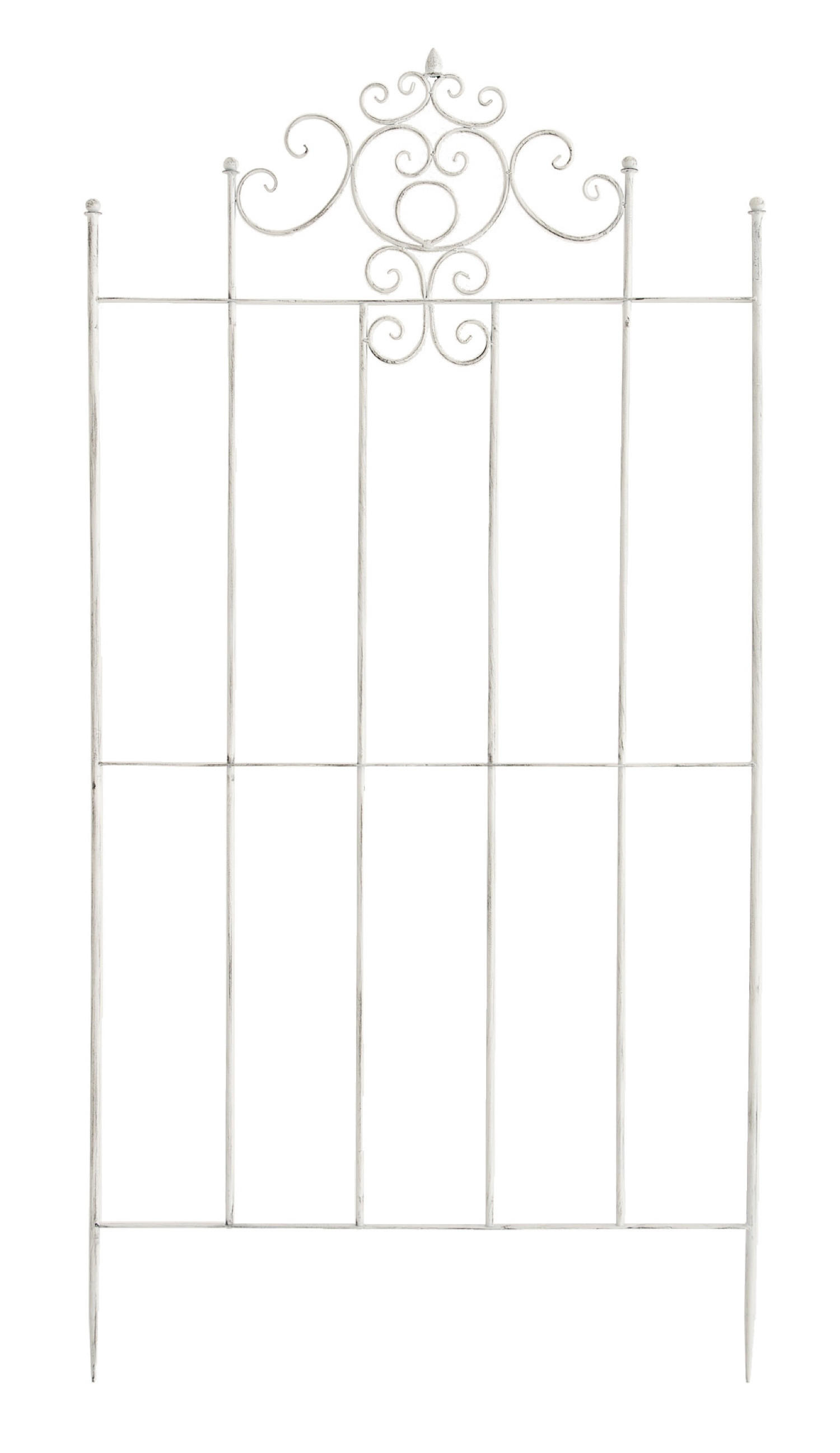 TPFGarden Rankgitter Weiß 85.5x170x2 cm