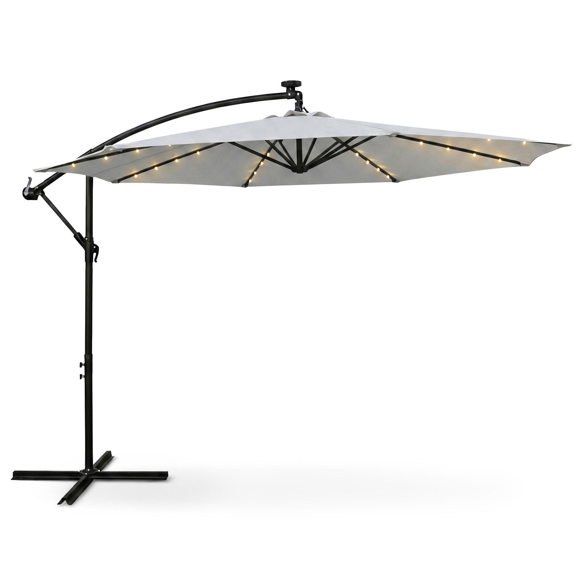 SONNENSCHRIM Grau 245/300 cm - Hellgrau/Schwarz, Metall (300/300cm) - Akord