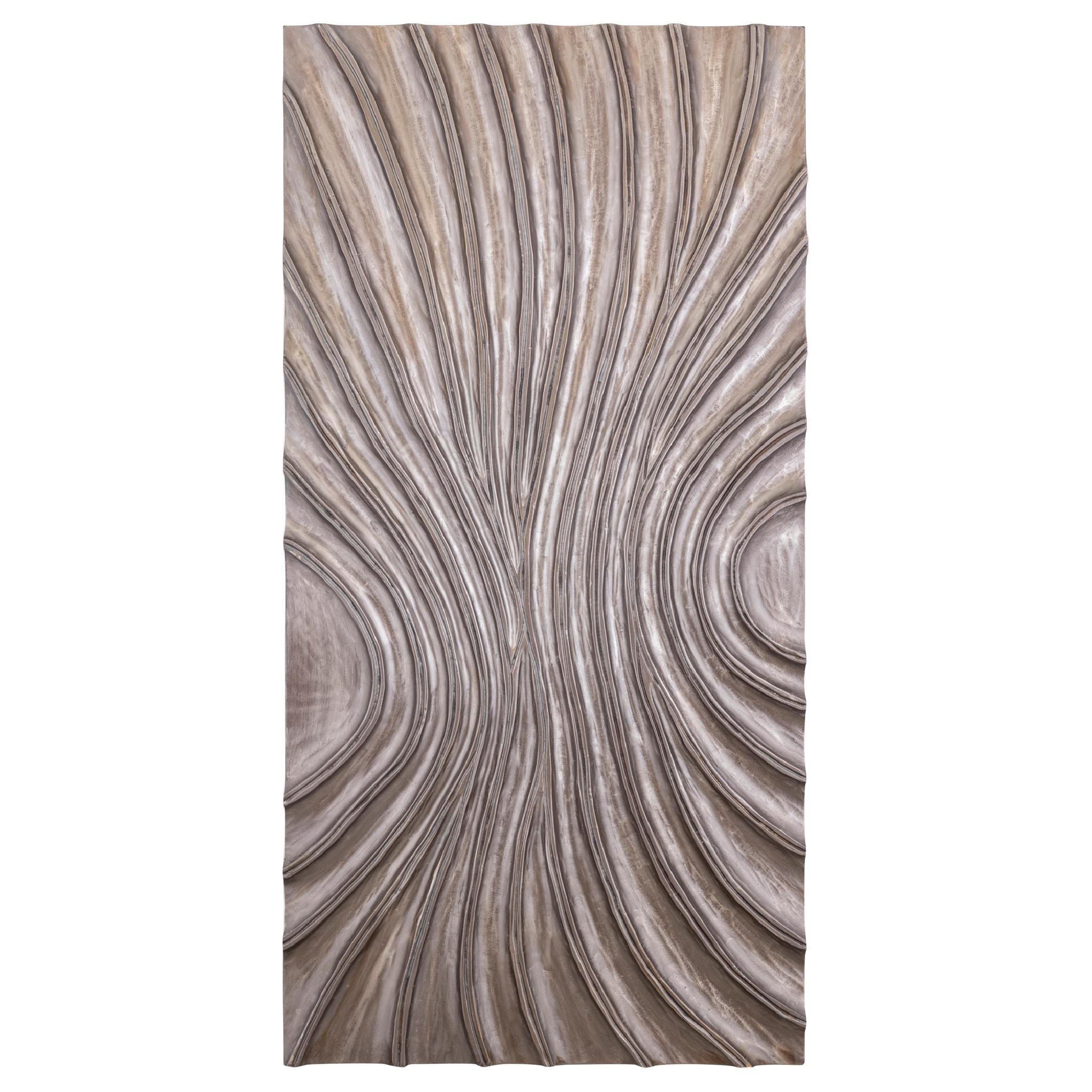 WANDPANEEL Reddie Braun 80/7/160cm - Braun, Holz (7/160/80cm) - PTMD Collection