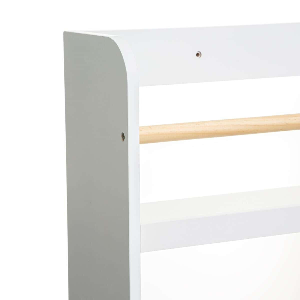 KINDERREGAL weiß - Weiß, Holzwerkstoff (15/112/55cm) - Atmosphera for kids