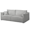 SCHLAFSOFA - Schwarz/Grau, Kunststoff/Textil (221/70/105cm) - home24