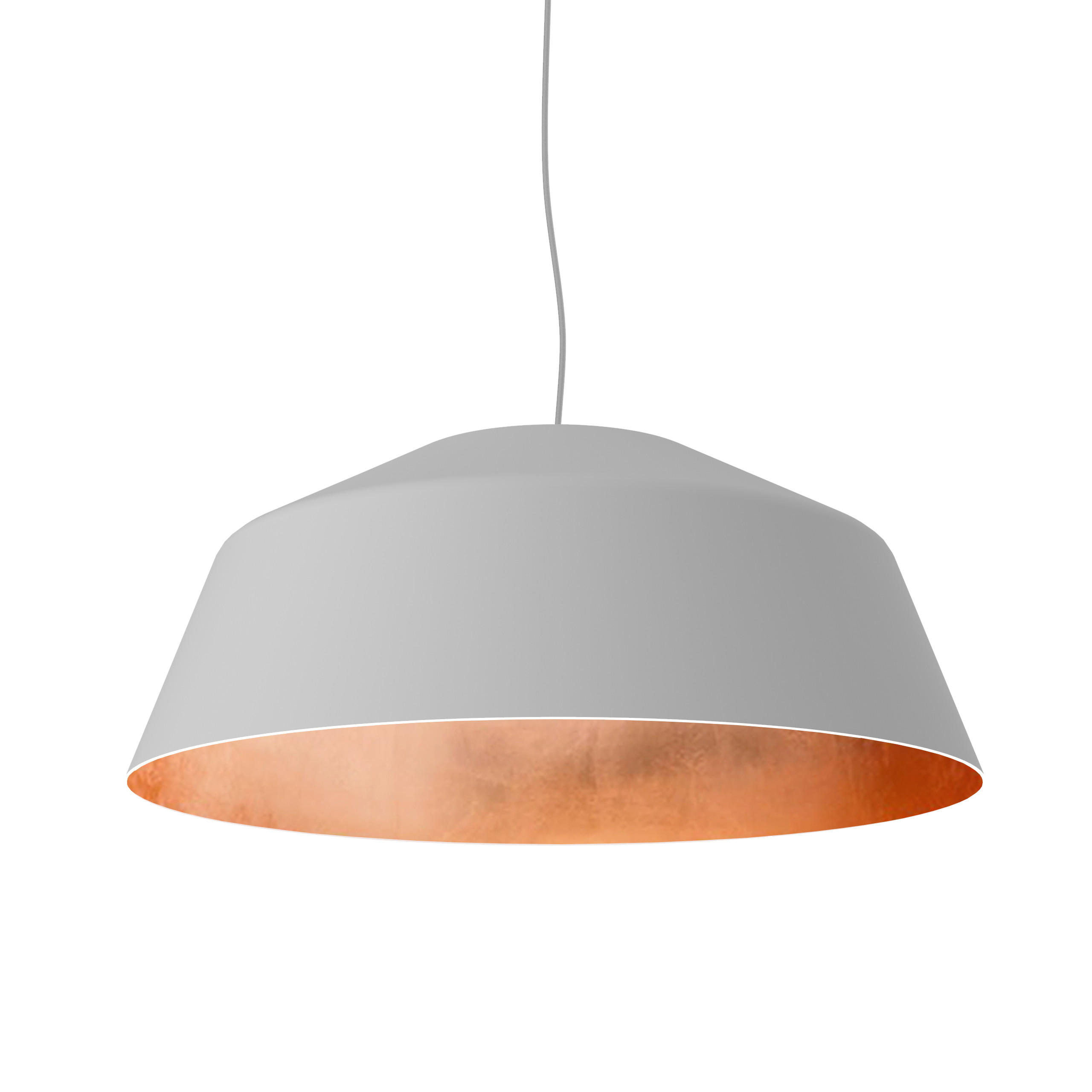 HÄNGELEUCHTE - Kupferfarben, Metall (50/50/30cm) - Lumicom