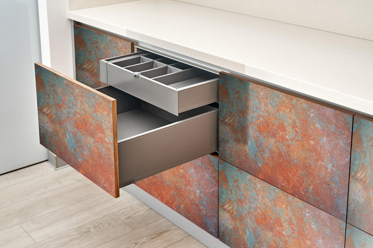 MÖBLAUFKLEBER 100x50 cm braun - Cappuccino, Kunststoff (100/50/0.1cm) - Wallfluent