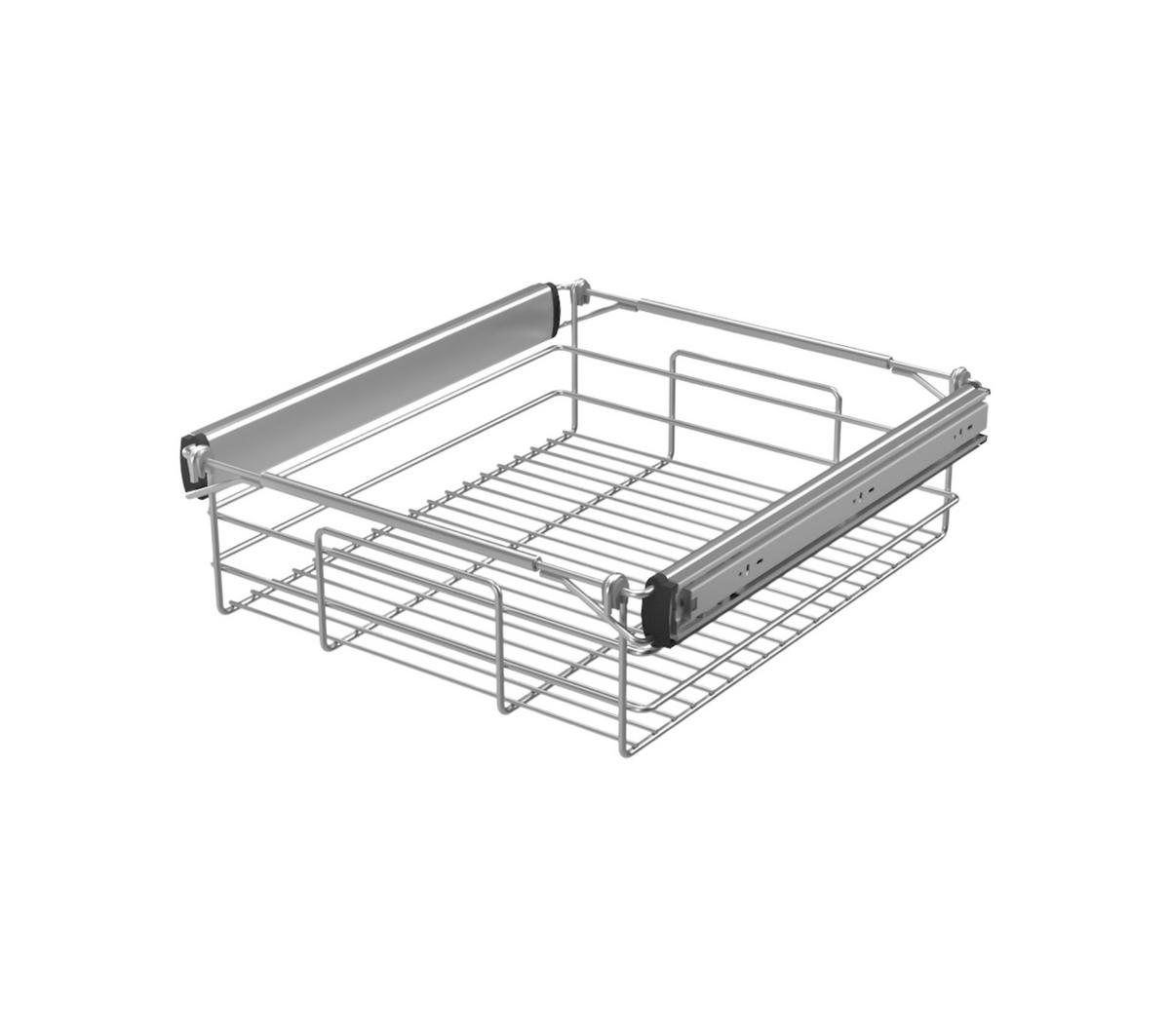 WÄSCHENKORB 14,8/40/45 - Grau, Metall (40/45cm) - Abiks Möbel