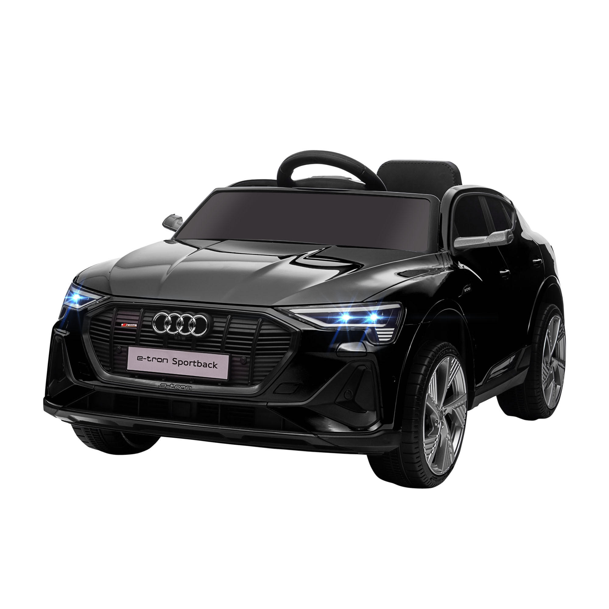 ComfortXL Kinder-Elektroauto Schwarz 60x47x108 cm