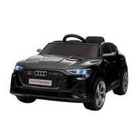 KINDER ELEKTROAUTO, Schwarz/Rot/Weiß, Kunststoff+ Stahl - Schwarz, Metall (108/60/47cm) - HOMCOM