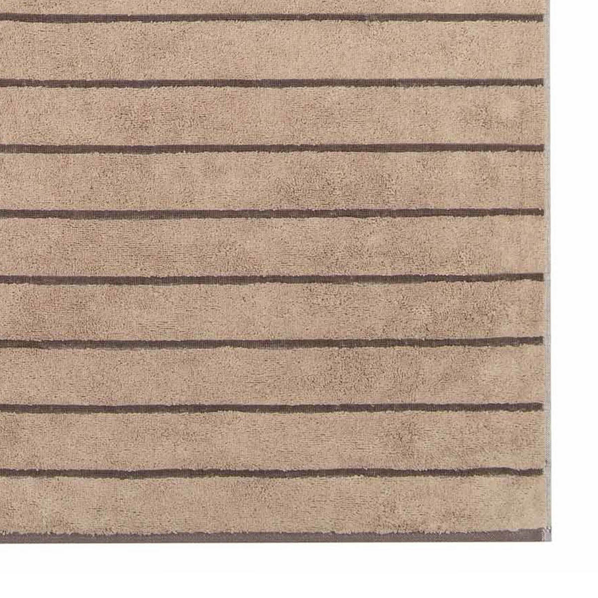 HANDTUCH BALANCE DOUBLEFACE 6232 SAND - 39 - Beige, Textil (50/100cm) - Cawoe
