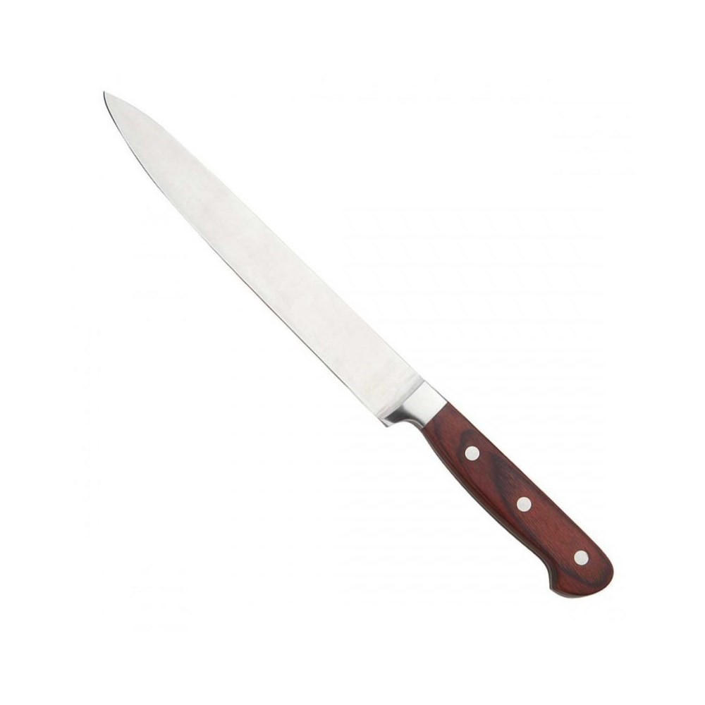 KÜCHENMESSER Silber 32/2/32 cm 8502 - Silberfarben, Holz (32cm) - Kinghoff 