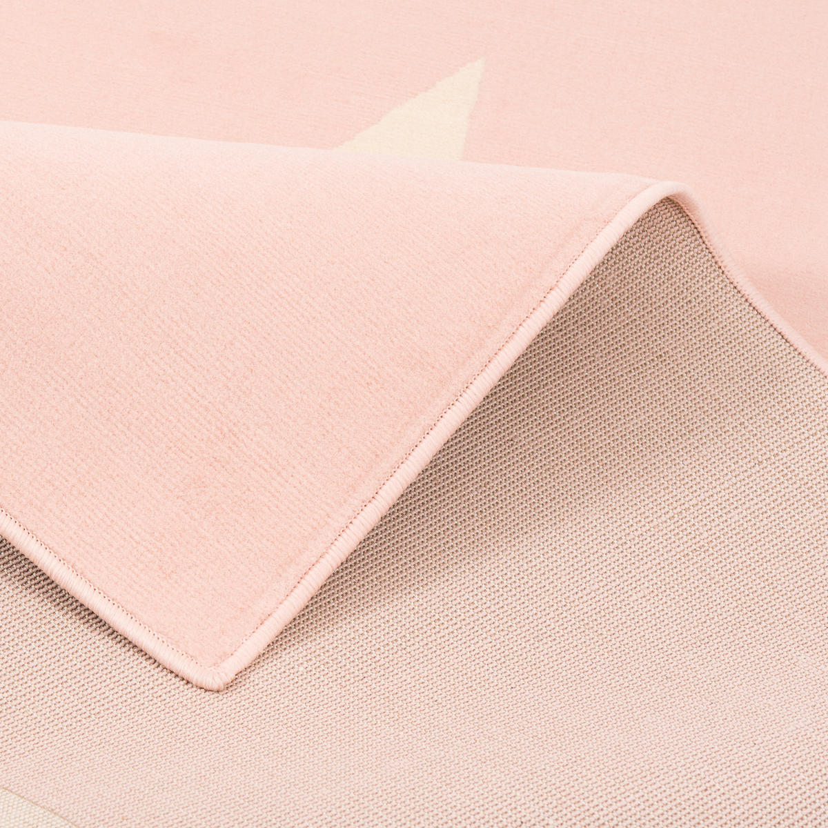 KINDER UND JUGEND TEPPICH TRENDLINE STERN PASTELL - Rosa, Textil (140/200cm) - Pergamon