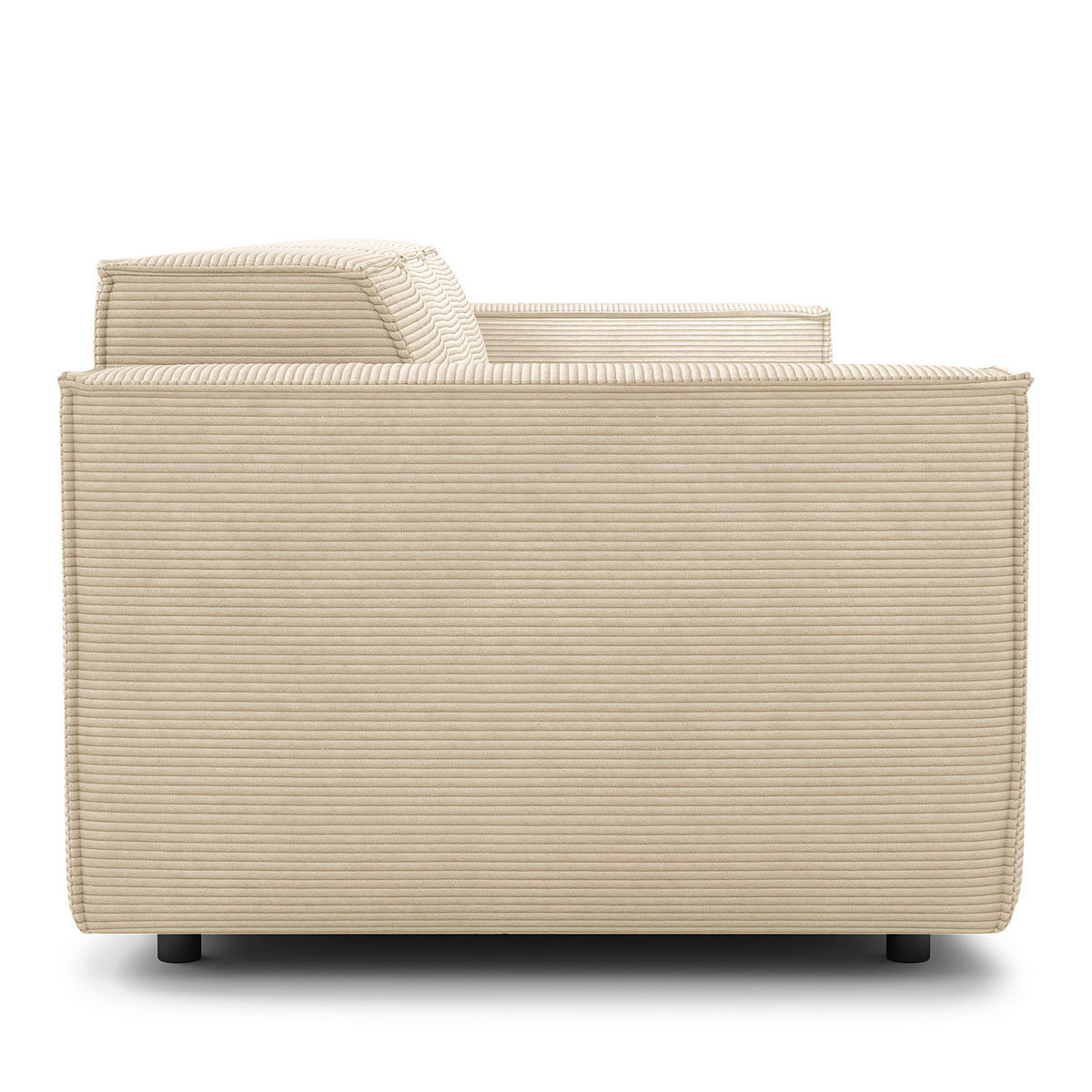 3-SITZER SOFA - Beige, Textil (260/70/96cm) - home24