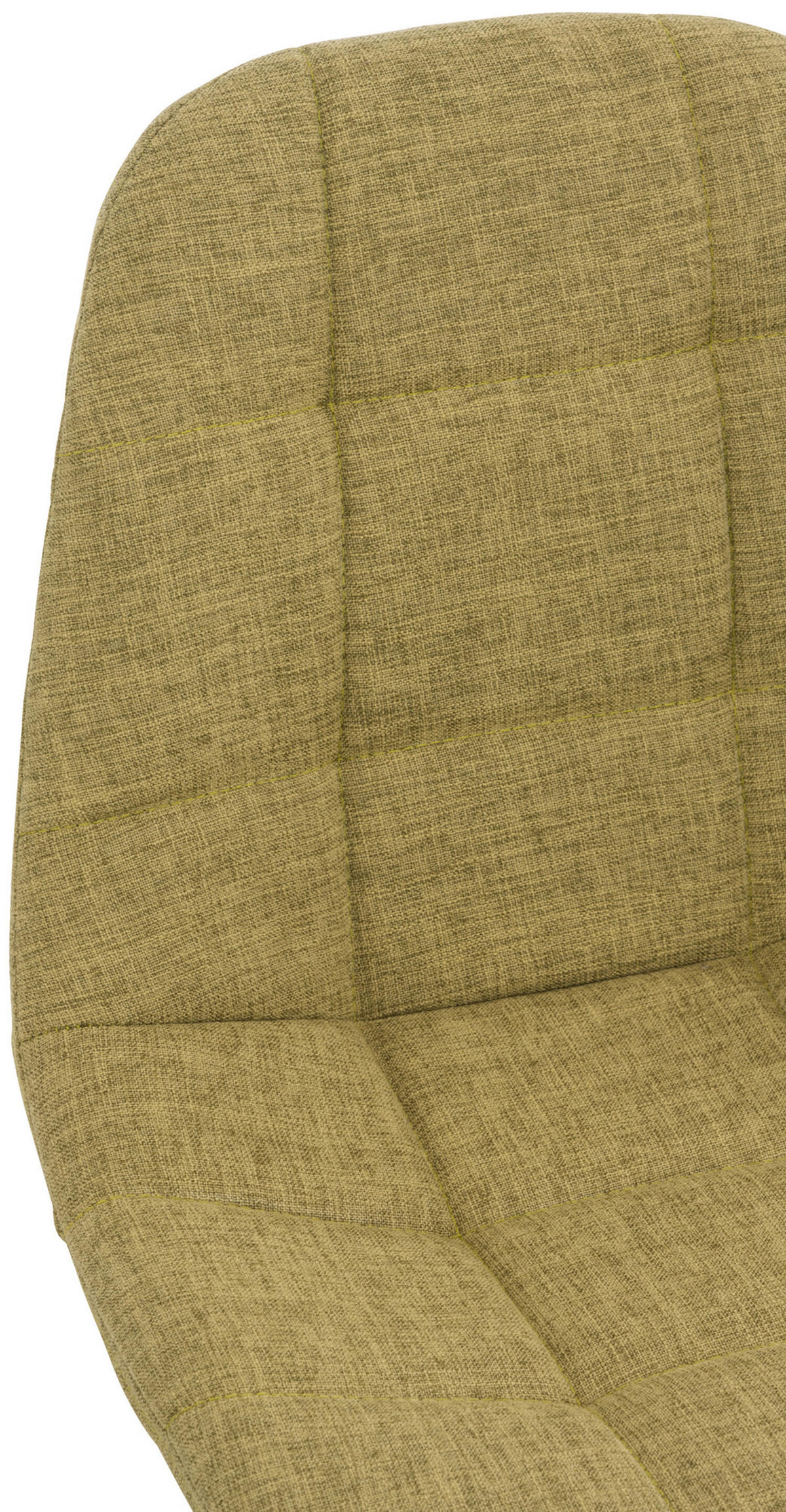 BÜROSTUHL Emily, Stoff Grün - Grün, Textil/Metall (55/91/55cm) - TPFLiving