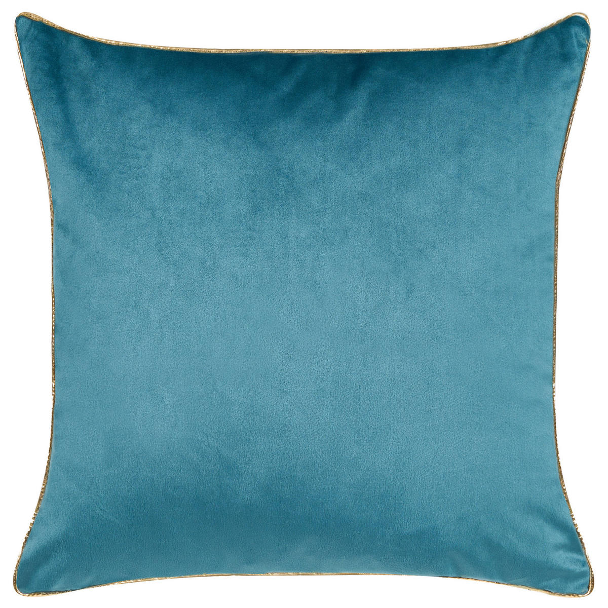 DEKOKISSEN 2er-Set Blau 45/45 cm Alyssum - Blau, Textil (45/45cm) - Beliani