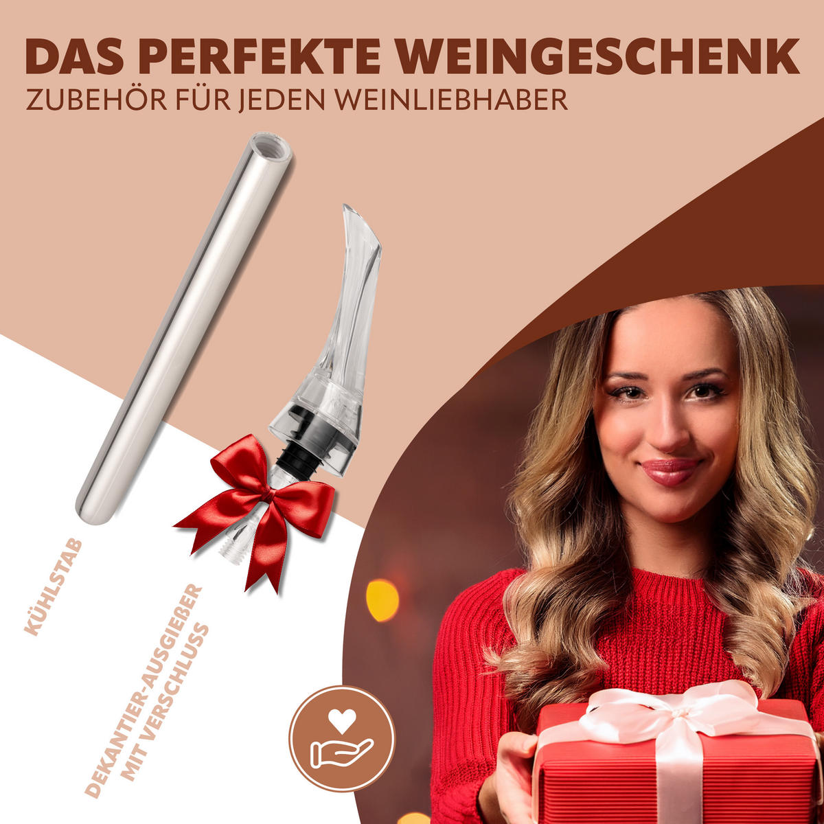 WEIN-AUSGIESSER, transparent - Transparent, Kunststoff (4/34.5/4cm) - bremermann