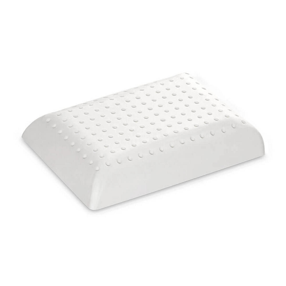 KOPFKISSEN Baby Latex Weiß 30x50 cm – ergonomisch & kompakt - Weiß, Naturmaterialien/Textil (30/50cm) - Letti Moderni