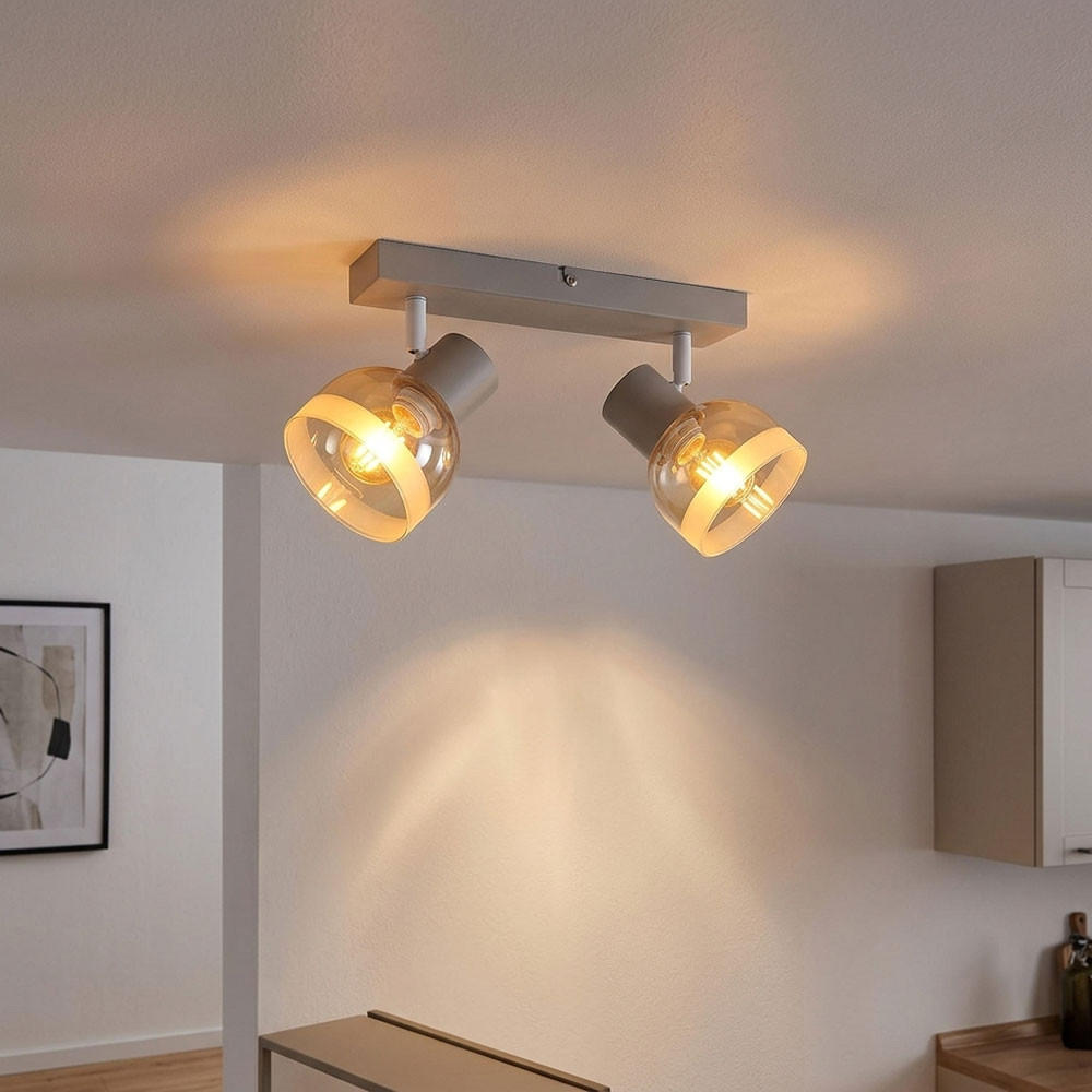 Globo Lighting Deckenleuchte Beige 10x14x26 cm