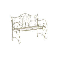 GARTENBANK Targo antik-grün - Grün, Metall (113/47/89cm) - TPFGarden