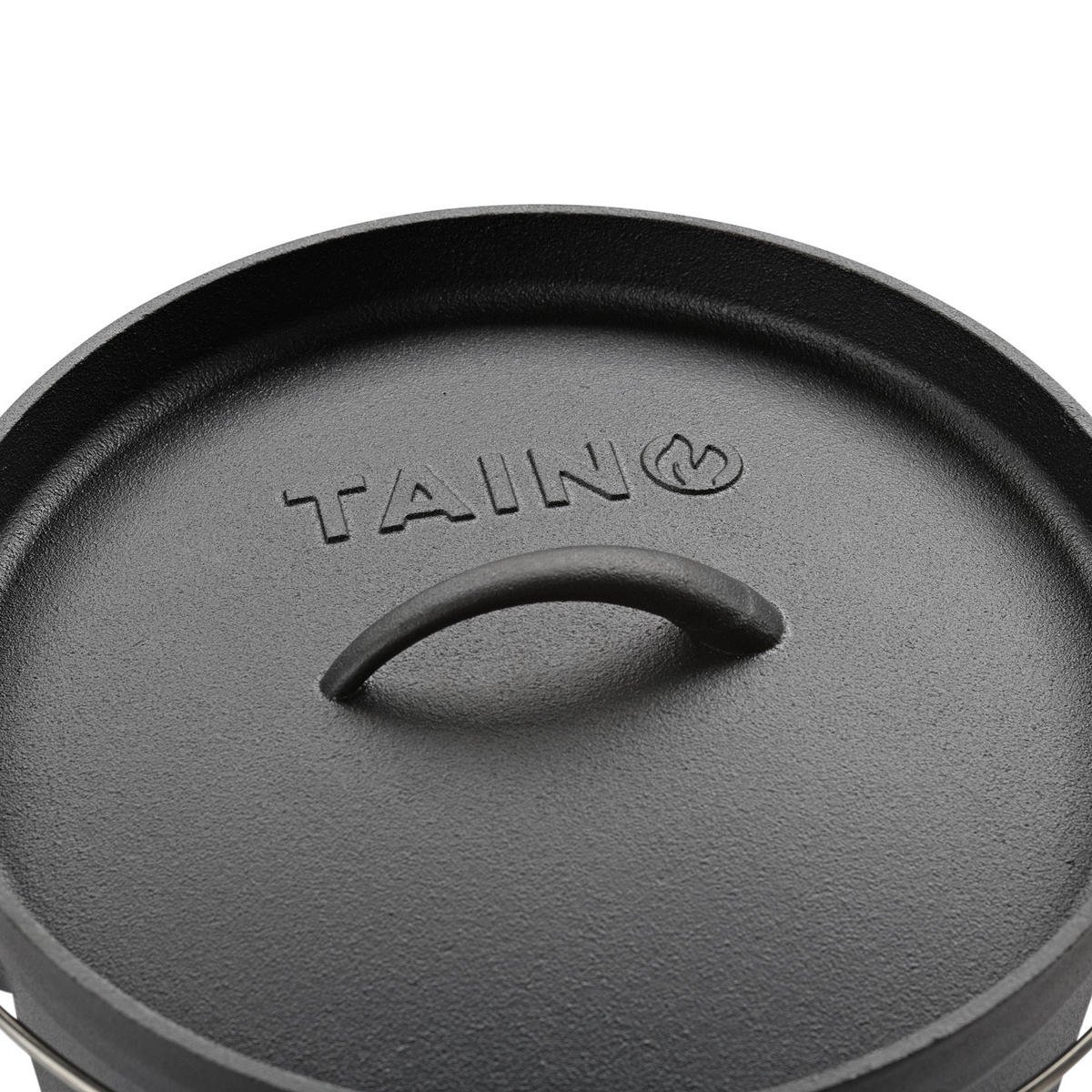 DUTCH OVEN 4L - Schwarz, Metall (24cm) - TAINO