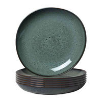 SCHALEN FLACH Lave Gris ø 27 cm 6er Set - Grau, Keramik (27cm) - like.Villeroy & Boch