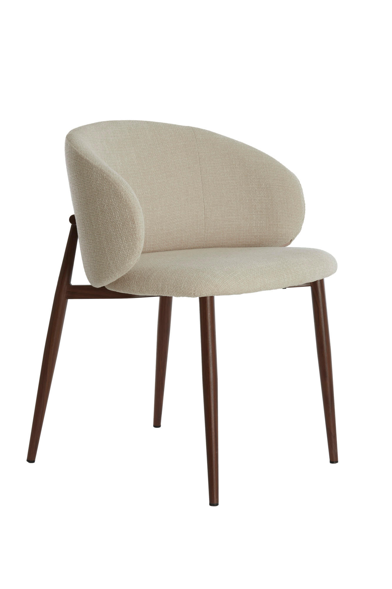 ESSZIMMERSTUHL Aluko Weiß 57/56/74 cm - Weiß, Metall (57/74/56cm) - Light & Living