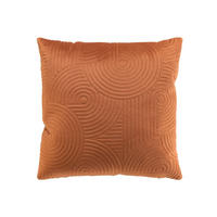 DEKOKISSEN 40/40 cm - Terracotta, Textil (40/40cm) - Douceur d´intérieur
